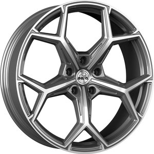 Antera A101 Antraciet gepolijst 22 inch velg