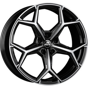 Antera A101 Zwart gepolijst 22 inch velg