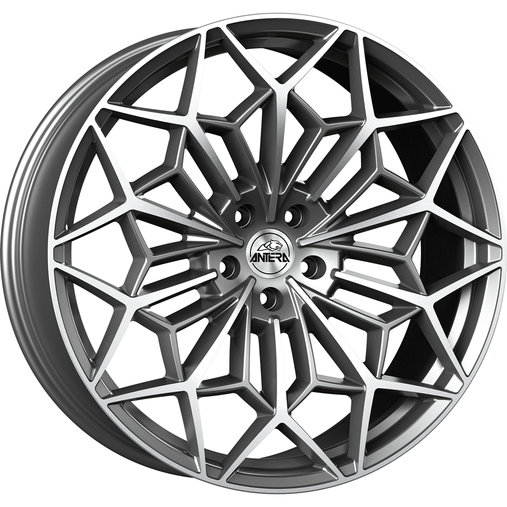 Antera A105 Antraciet gepolijst 21 inch velg