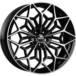Antera A105 Zwart gepolijst 22 inch velg