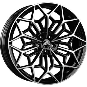 Antera A105 Zwart gepolijst 21 inch velg