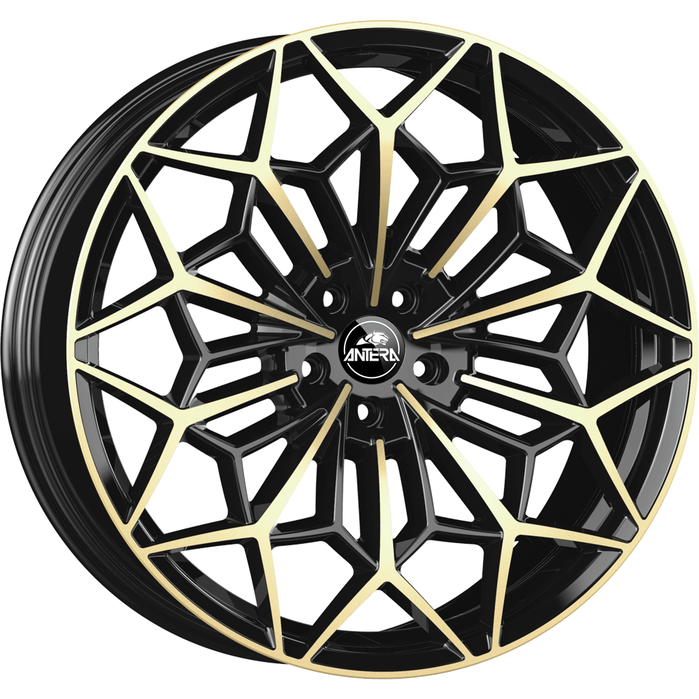 Antera A105 Zwart met champagne voorkant 22 inch velg