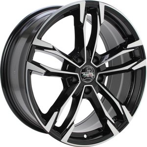 Arcasting GIORGIONE Zwart gepolijst 20 inch velg