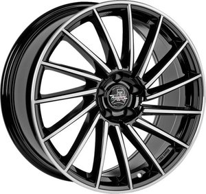 Arcasting GOTICA Zwart gepolijst 18 inch velg