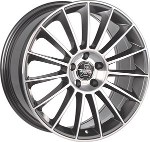 Arcasting ICESTORM Antraciet gepolijst 19 inch velg