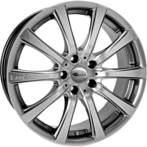 Brock B21 Donker chroom 16 inch velg