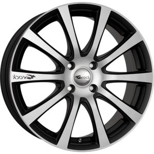 Brock B21 Mat zwart gepolijst 16 inch velg