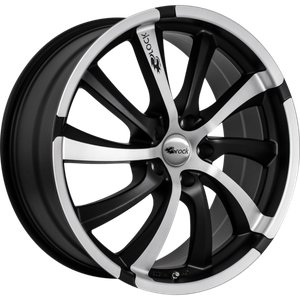 Brock B23 Mat zwart gepolijst 18 inch velg