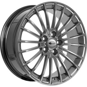 Brock B24 Donker chroom 17 inch velg