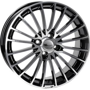 Brock B24 Zwart gepolijst 16 inch velg