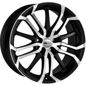 Brock B26 Mat zwart gepolijst 17 inch velg