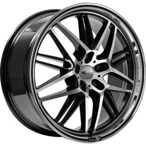 Brock B28 Zwart gepolijst 19 inch velg