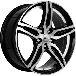 Brock B29 Zwart gepolijst 17 inch velg