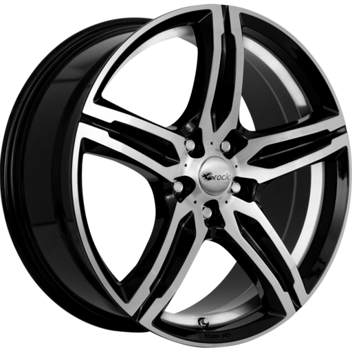 Brock B29 Zwart gepolijst 18 inch velg