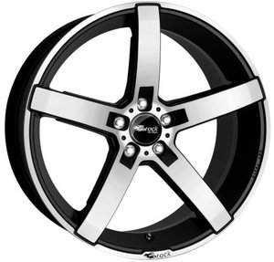 Brock B35 Mat zwart gepolijst 17 inch velg
