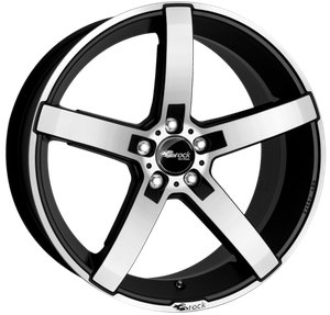 Brock B35 Mat zwart gepolijst 19 inch velg