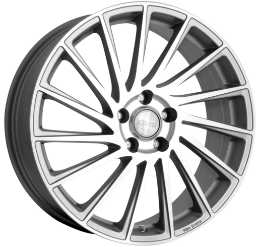 Brock B39 Antraciet gepolijst 17 inch velg
