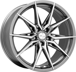 Brock B42 Antraciet gepolijst 18 inch velg