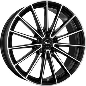 Brock B43 Zwart gepolijst 19 inch velg