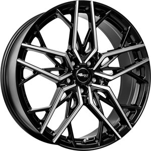 Brock B44 Zwart gepolijst 19 inch velg