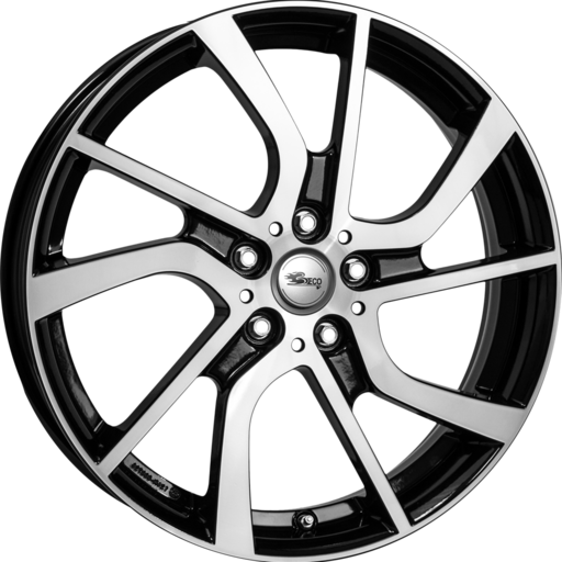 Brock EB1 Zwart gepolijst 19 inch velg