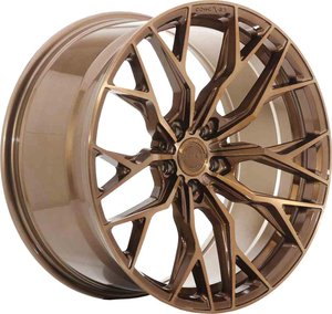 Concaver CVR1 Brons met brons geborstelde voorkant 19 inch velg