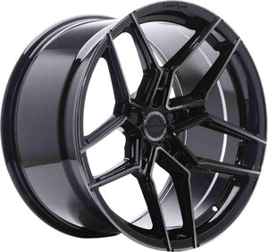 Concaver CVR5 Zwart donker gepolijst 22 inch velg