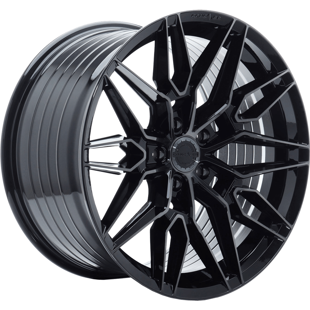 Concaver CVR6 Dubbel getint zwart 19 inch velg