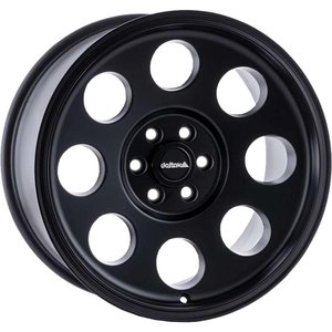 Delta 4x4 KLASSIK Mat zwart 17 inch velg