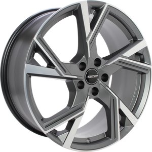 GMP ANGEL Mat antraciet gepolijst 18 inch velg