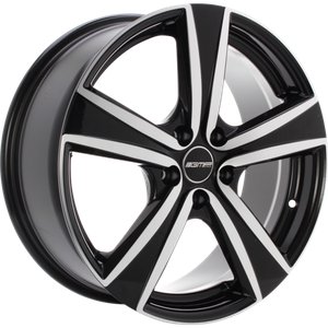 GMP ARGON Zwart gepolijst 17 inch velg