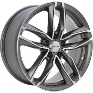 GMP ATOM Mat antraciet gepolijst 17 inch velg