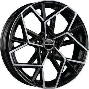 GMP CARTESIO Zwart gepolijst 18 inch velg
