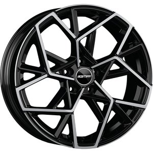 GMP CARTESIO Zwart gepolijst 18 inch velg