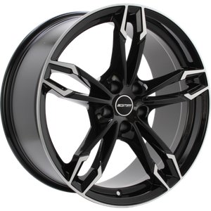 GMP DEA Zwart gepolijst 18 inch velg