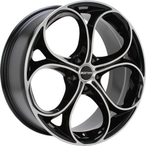 GMP DRAKE Zwart gepolijst 19 inch velg