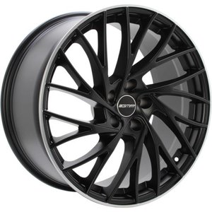 GMP ENIGMA Mat zwart met gepolijste rand 20 inch velg