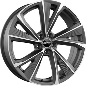 GMP EVENTO Mat antraciet gepolijst 18 inch velg