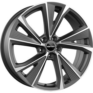 GMP EVENTO Mat antraciet gepolijst 20 inch velg