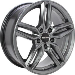 GMP FASTEN Mat antraciet 17 inch velg