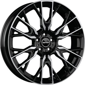 GMP FENDER Zwart gepolijst 22 inch velg