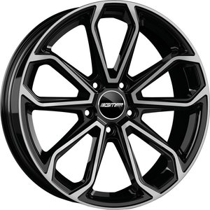 GMP FURIOSA Zwart gepolijst 22 inch velg