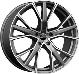 GMP GUNNER Mat antraciet gepolijst 20 inch velg