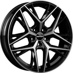 GMP LUNICA Zwart gepolijst 18 inch velg