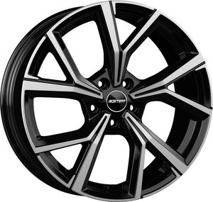 GMP MENTOR Zwart gepolijst 19 inch velg