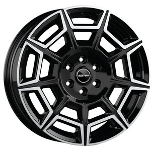 GMP PERVAN Zwart gepolijst 18 inch velg