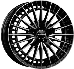 GMP QSTAR Zwart gepolijst 19 inch velg