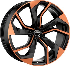 GMP REBEL Satijn zwart met bronze voorkant 22 inch velg