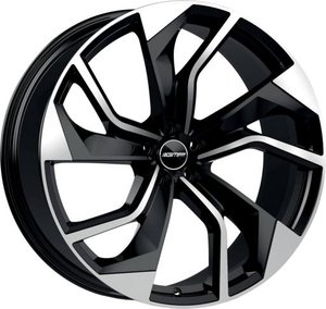GMP REBEL Zwart gepolijst 22 inch velg