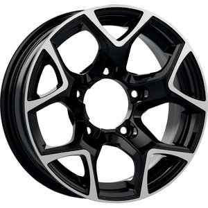 GMP SJ15 Zwart gepolijst 15 inch velg